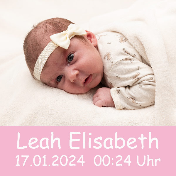 Baby  Leah-Elisabeth