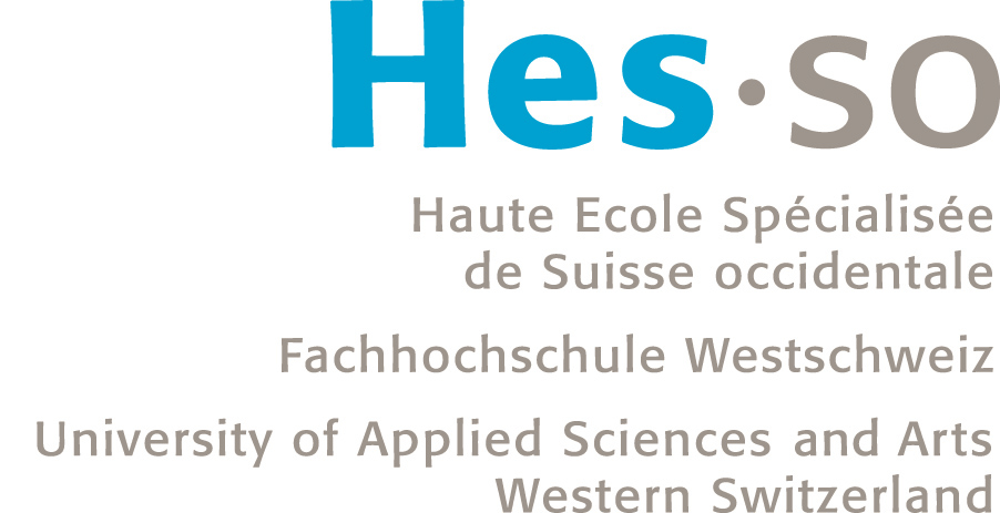 Logo: HES SO - Haute Ecole Spècialisèe de Suisse occidentale