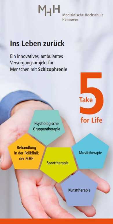 Take Five For Life - Flyer