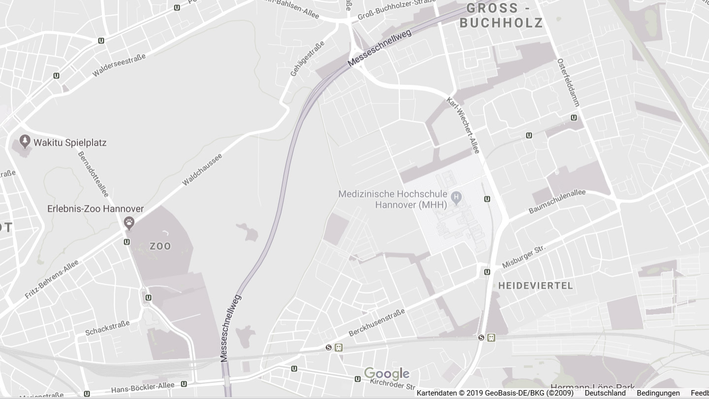 Copyright: Google Map/Kartendaten 2019/GeoBasis-DE/BKG(2009)
