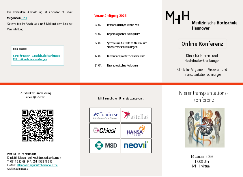 Flyer der Veranstaltung