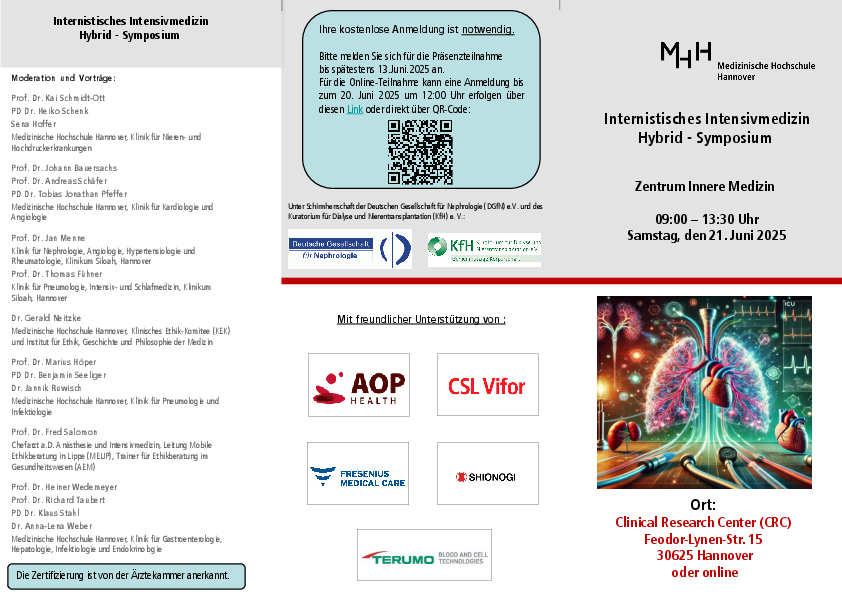 Flyer der Veranstaltung