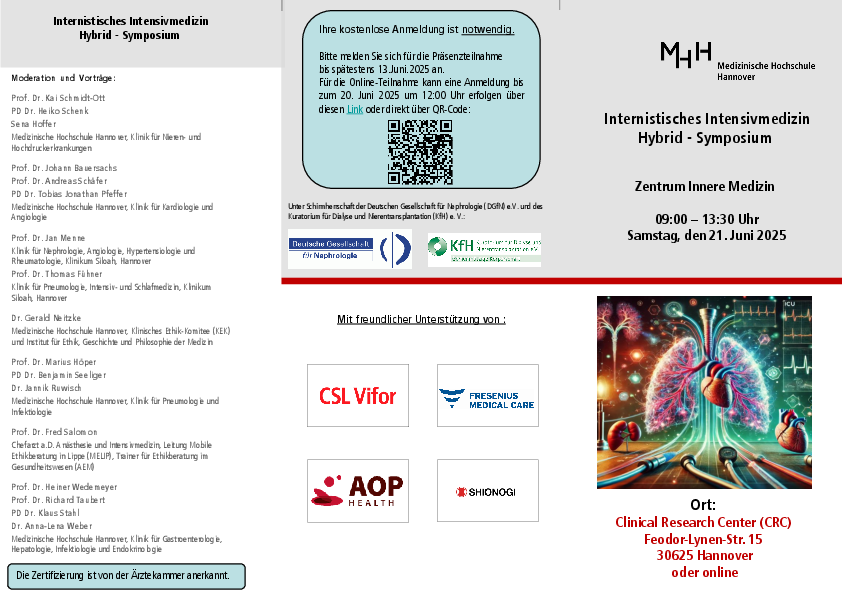 Flyer der Veranstaltung