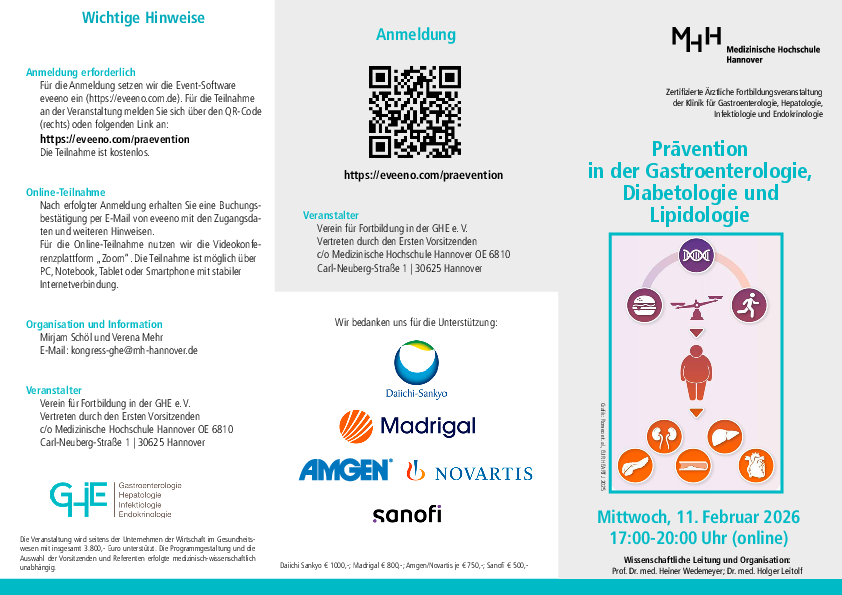 Flyer zur Veranstaltung