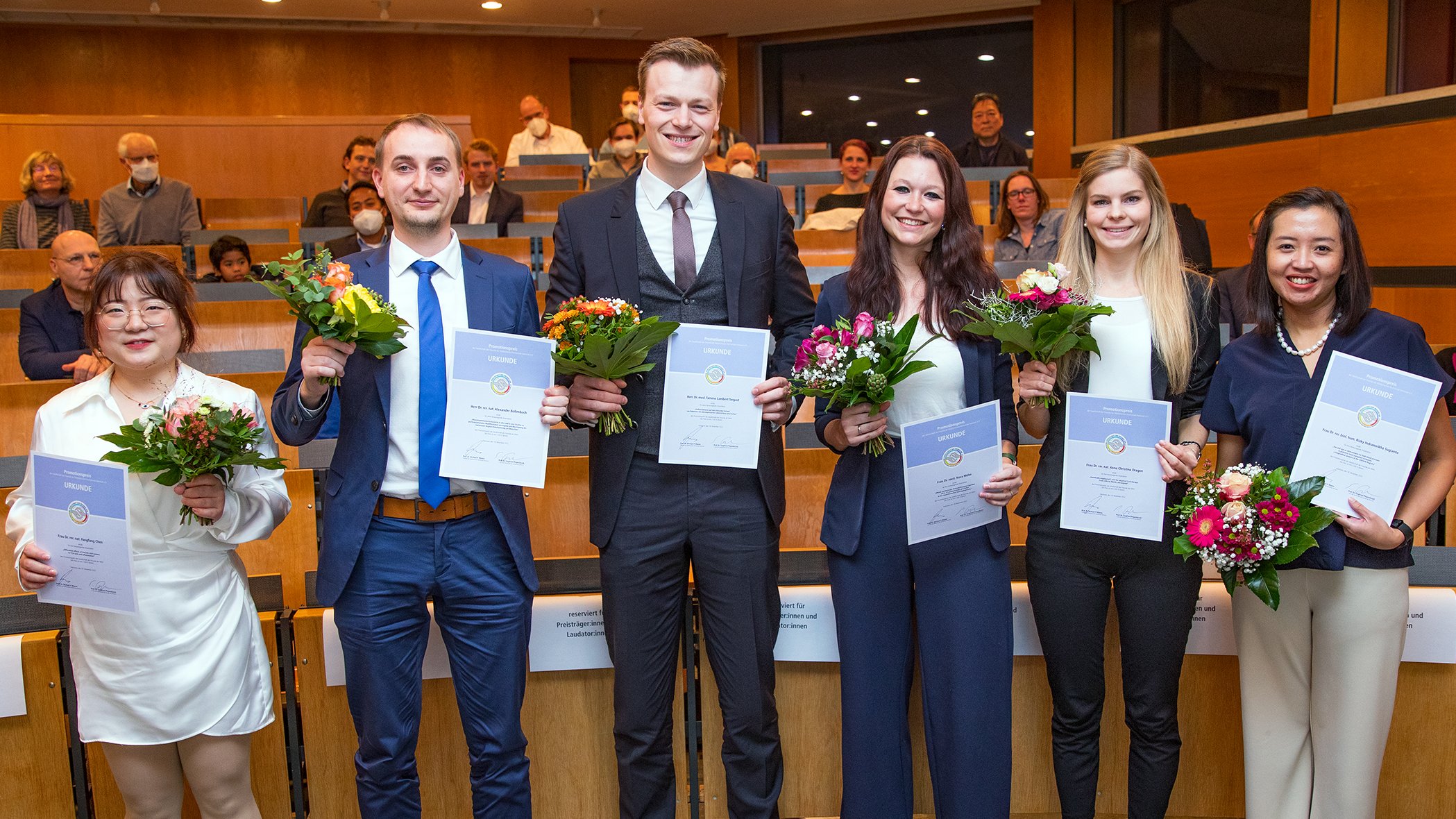 Gruppenbild der PreisträgerInnen