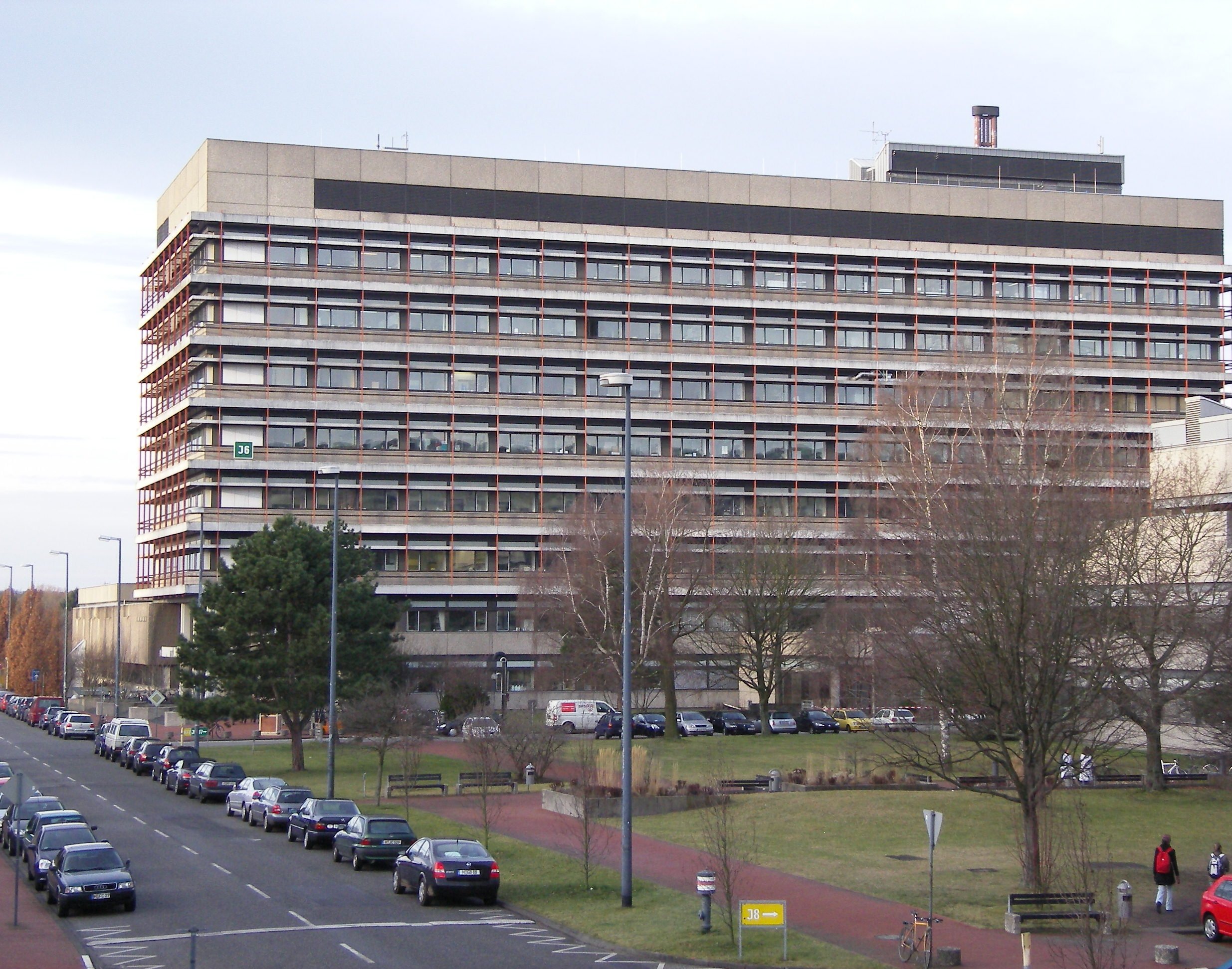 Outside view of building J6