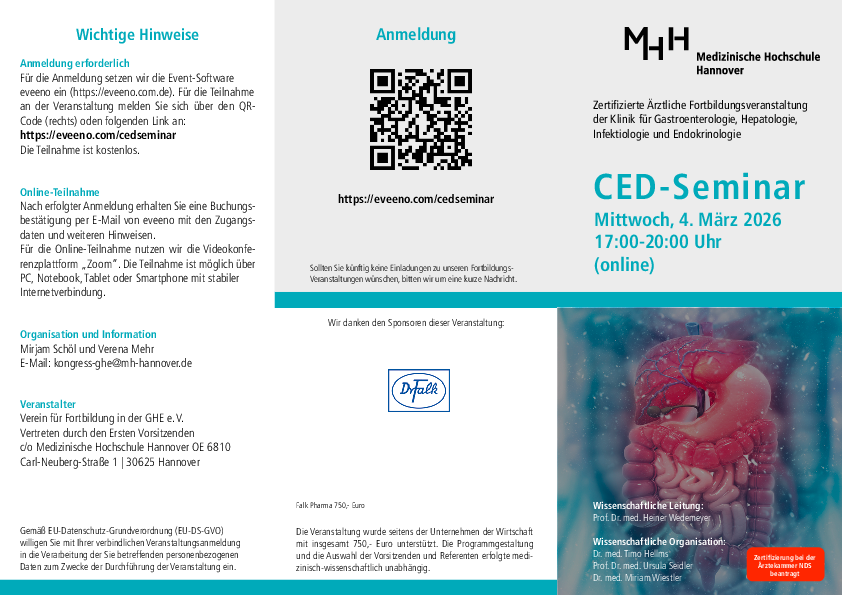 Flyer zur Veranstaltung