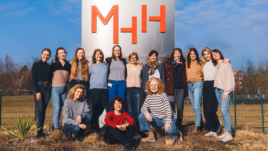 Gruppenbild vom Team der Stabsstelle Kommunikation
