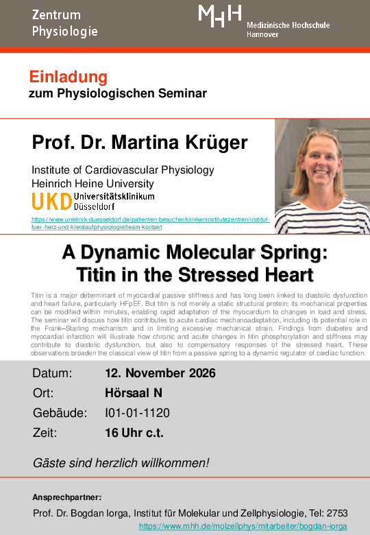 Flyer zur Veranstaltung.