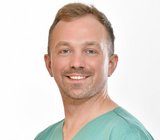 Portraitfoto von Moritz Fülleborn. Copyright: Tom Figiel / Anästhesie / MHH 