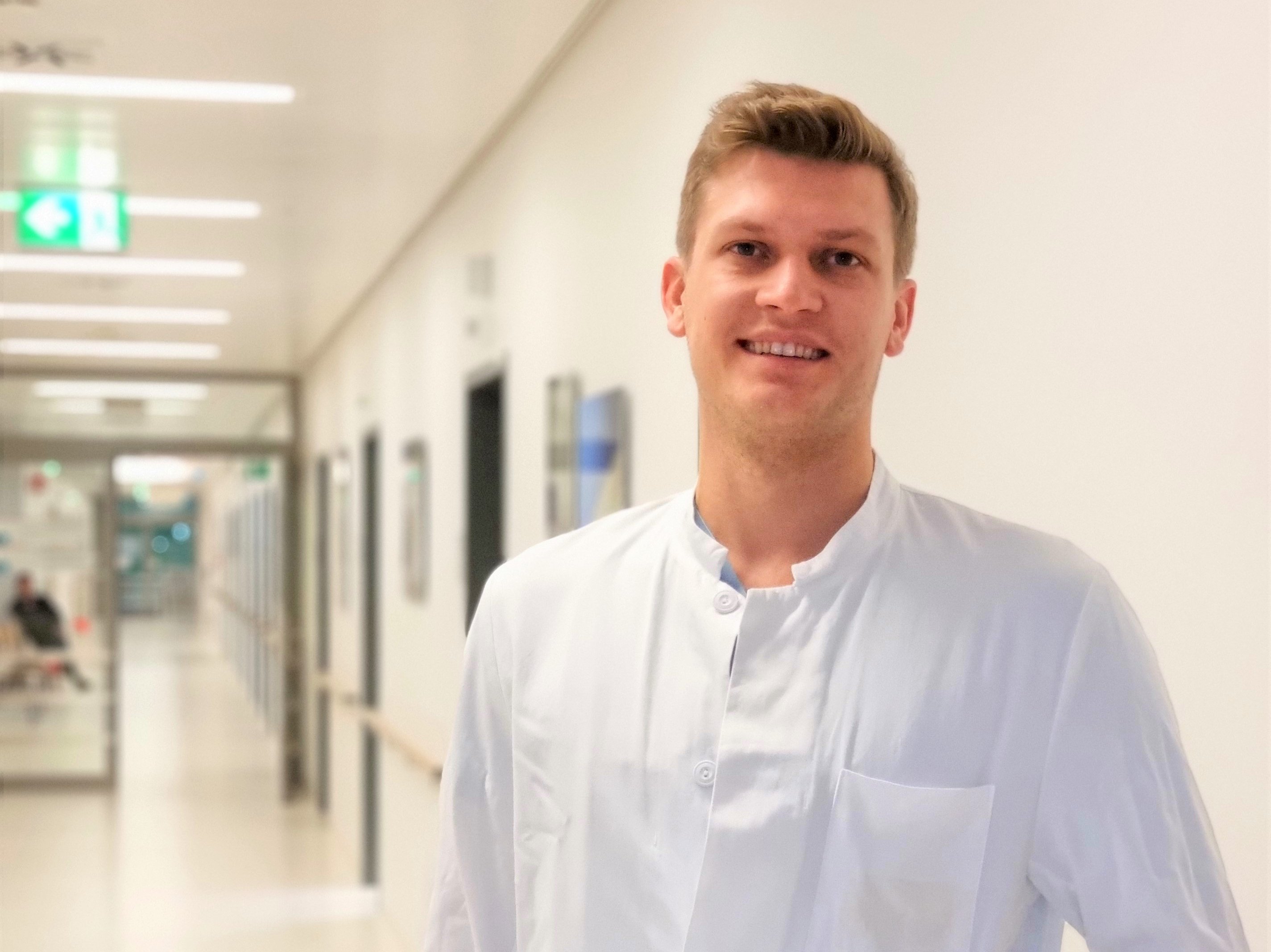 Assistenzarzt Dr. med. Frederik Ott, Copyright: MHH Urologie