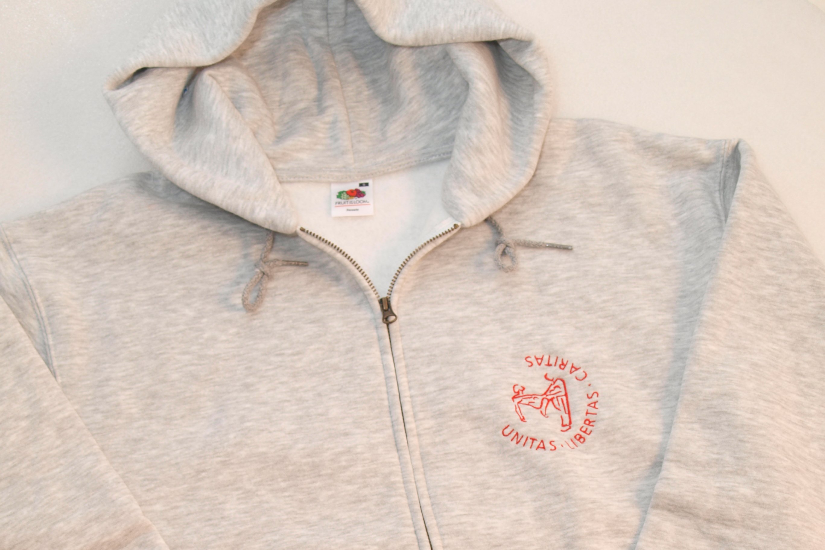 Kapuzen-Sweatjacke mit MHH-Siegel