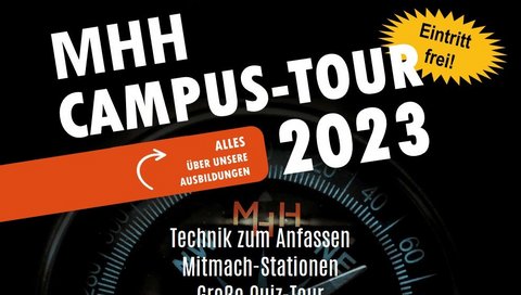 Die MHH Campus-Tour 2023 findet am 3. Juni statt. 