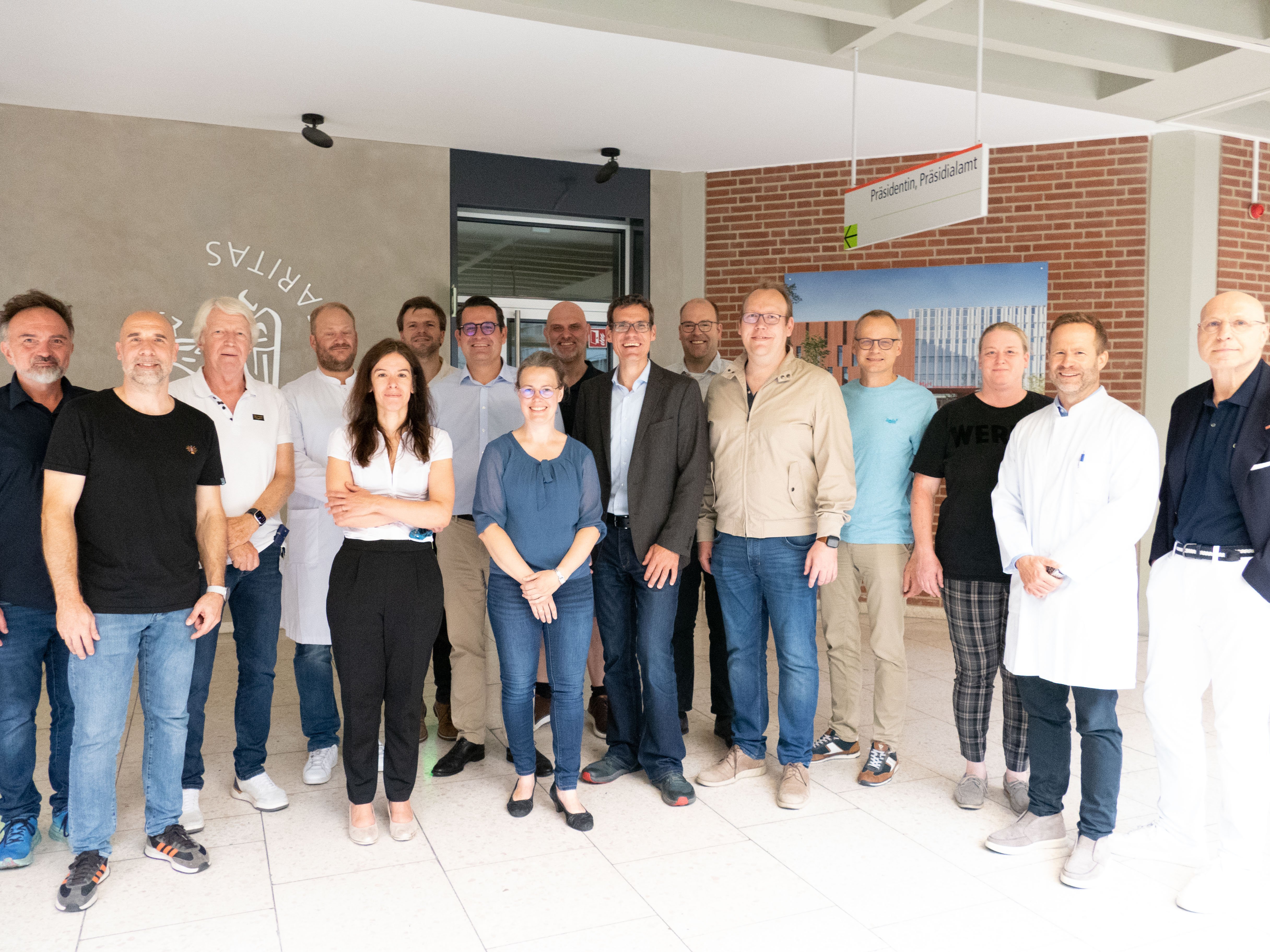 Das Team des Projekts XeNid. 