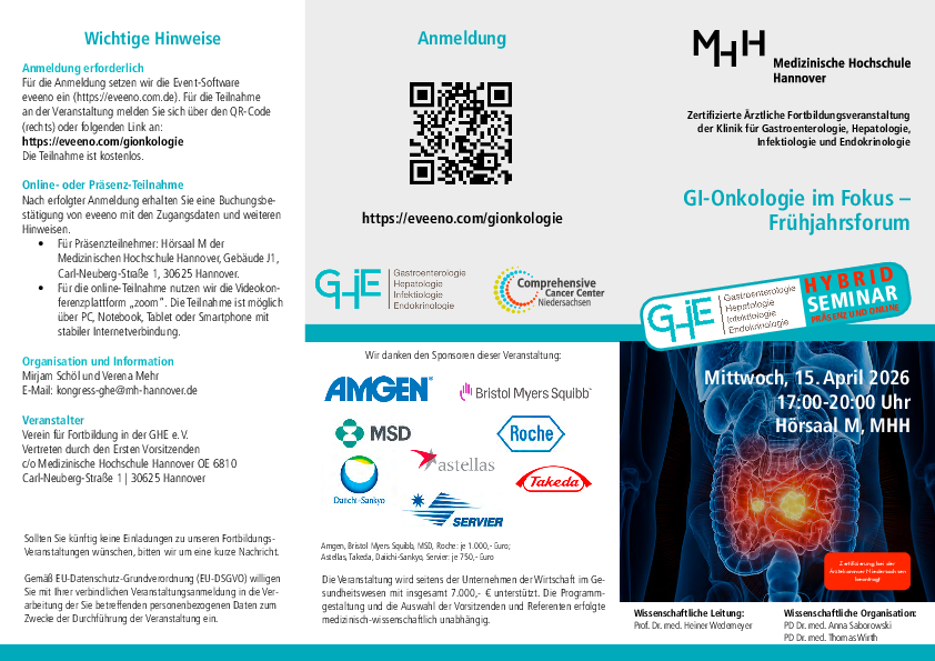 Flyer zur Veranstaltung 