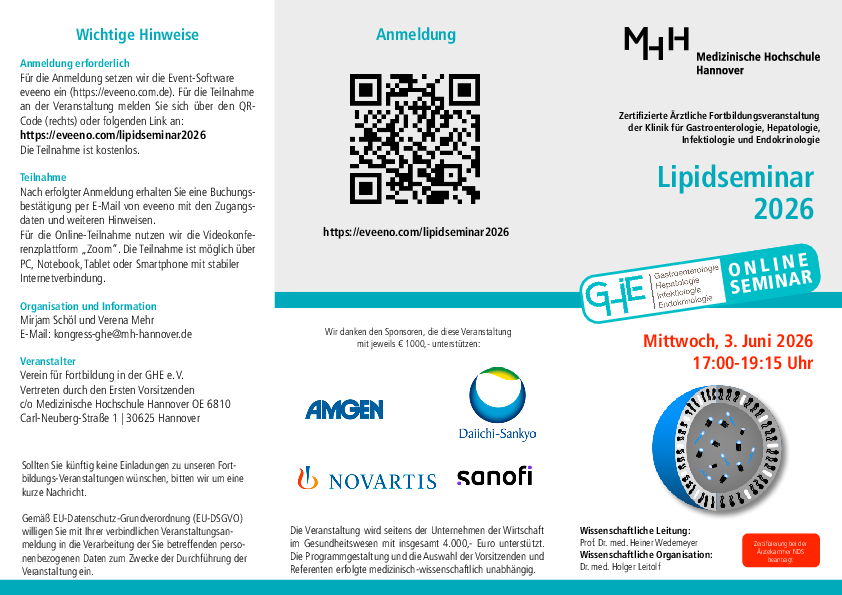 Flyer zur Veranstaltung