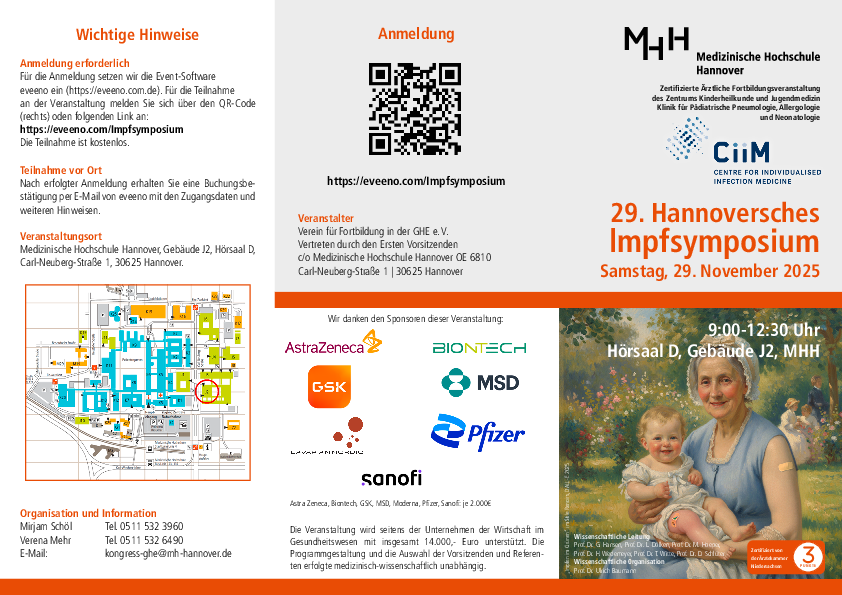 Flyer der Veranstaltung