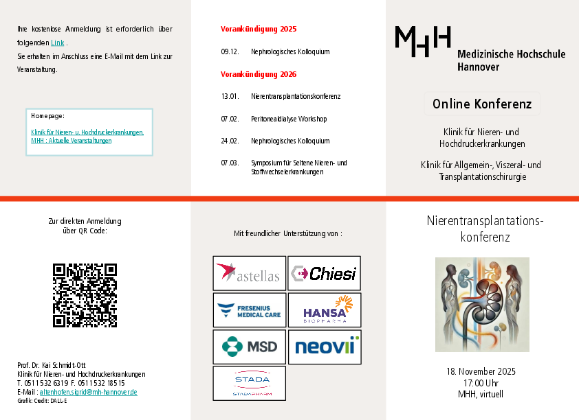 Flyer der Veranstaltung