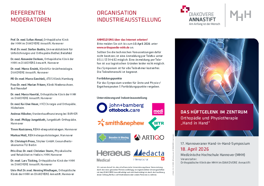 Flyer zur Veranstaltung