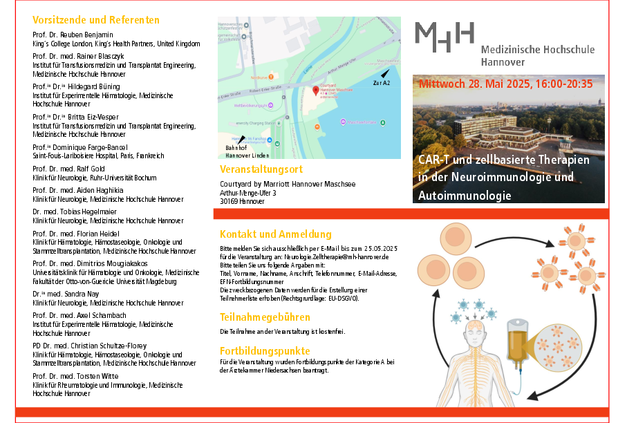 Flyer zur Veranstaltung