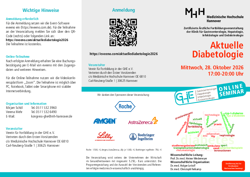 Flyer zur Veranstaltung