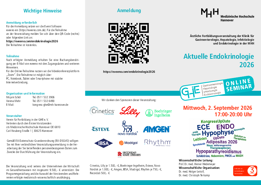 Flyer zur Veranstaltung