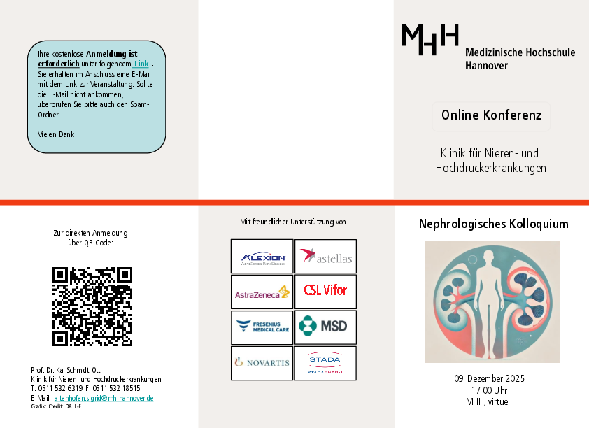 Flyer der Veranstaltung