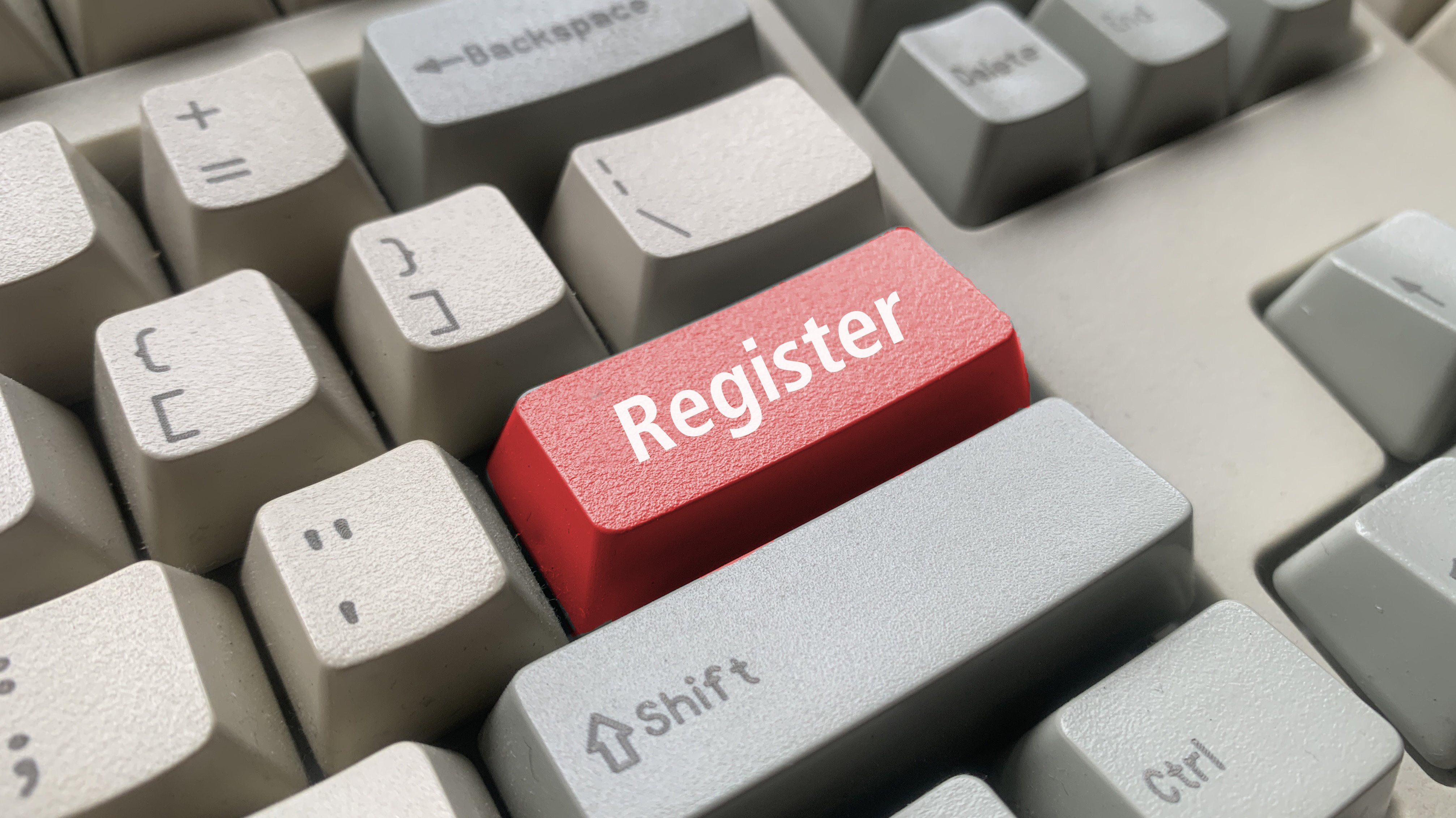 Bild mit Registerbutton