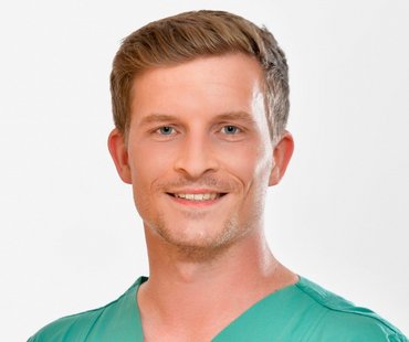 Portraitfoto von Niklas Jeinsen. Copyright: Figiel / Anästhesie / MHH