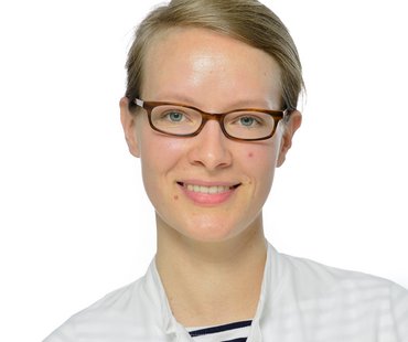 Portraitfoto von Nora Drick. Copyright: Klinik für Pneumologie 