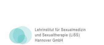 Logo des Lehrinstituts für Sexualmedizin und Sexualtherapie - Abkürzung als weißer Schriftzug mit umgdrehten I auf türkisem Untergrund