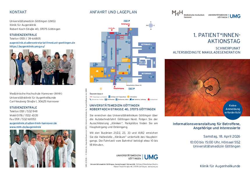 Flyer zur Veranstaltung