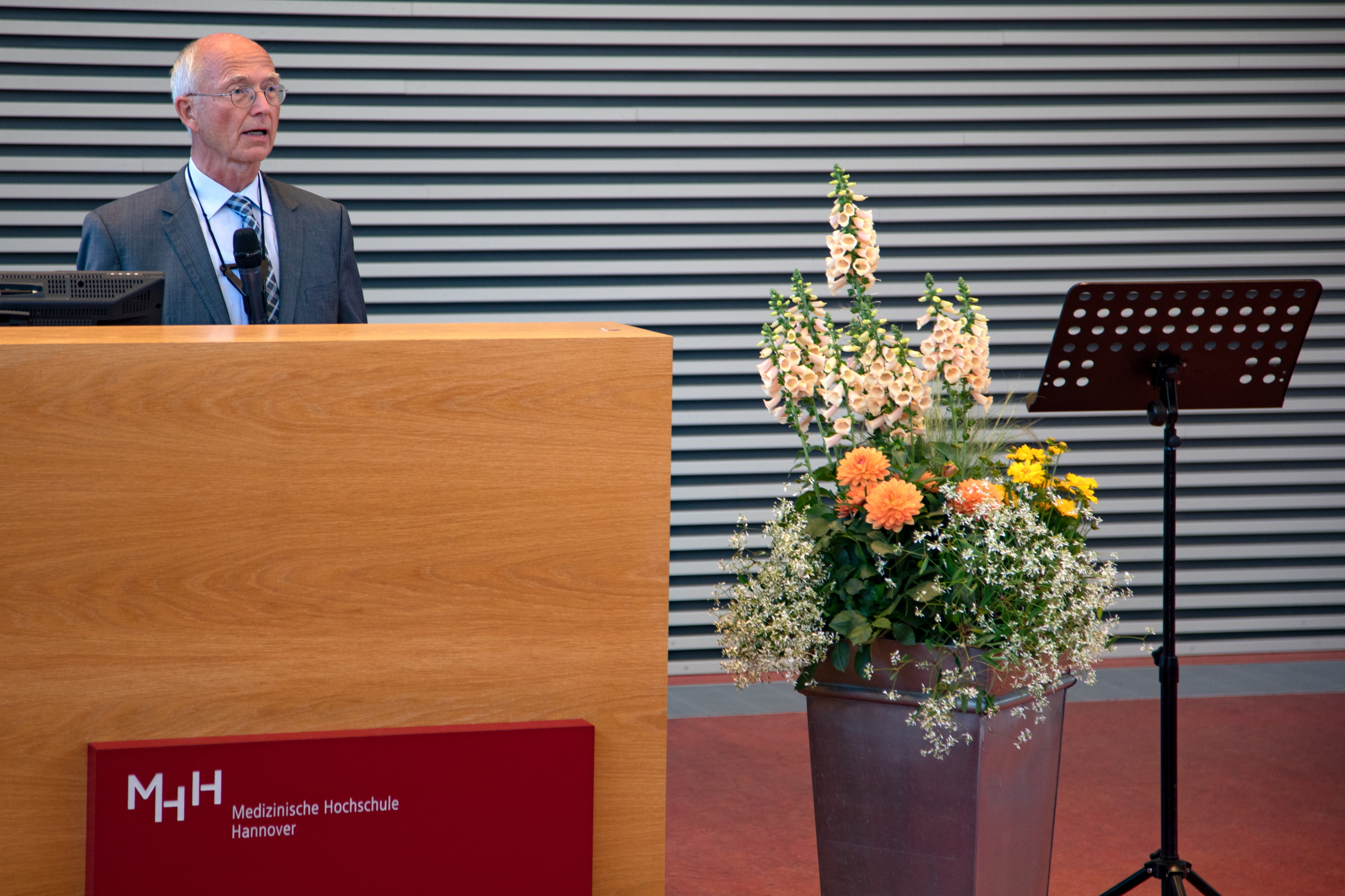 Prof. Dr. Siegfried Piepenbrock, Vorsitzender des MHH-Alumni e.V.