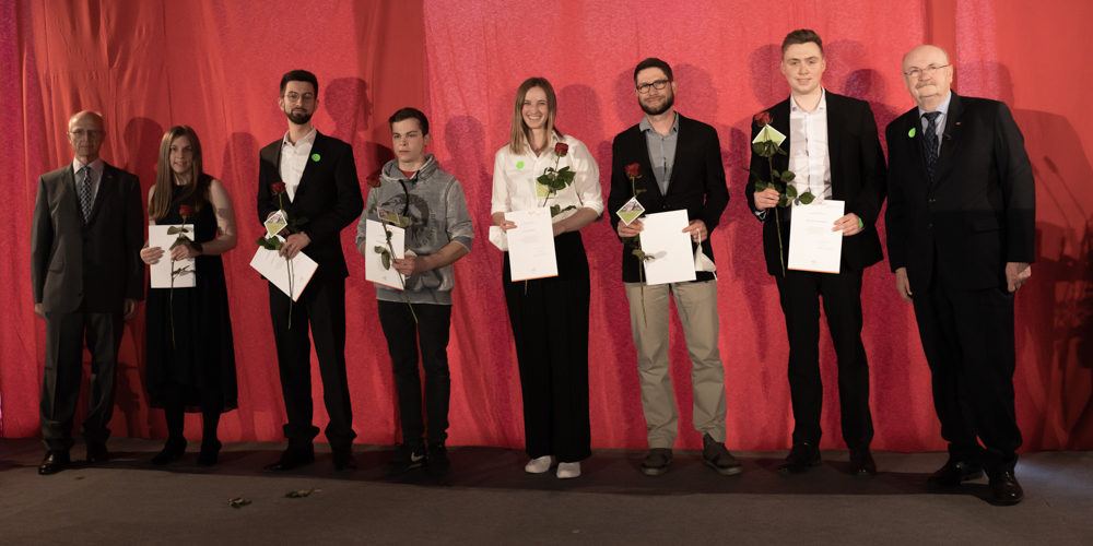 © Annika Morchner, MHH Gruppenbild von AbsolventInnen