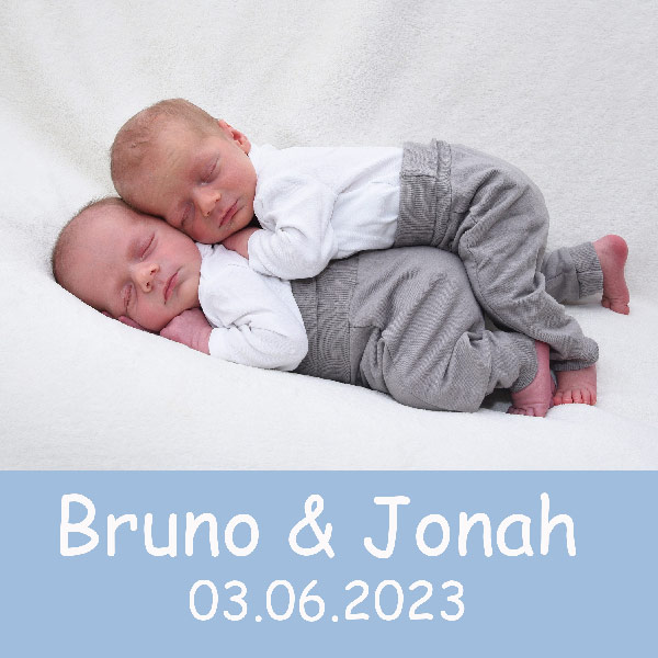 Baby Bruno und Baby Jonah