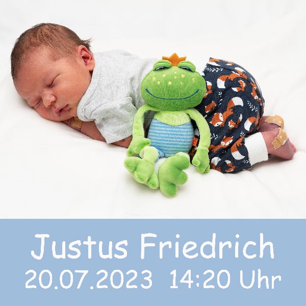 Baby Justus Friedrich