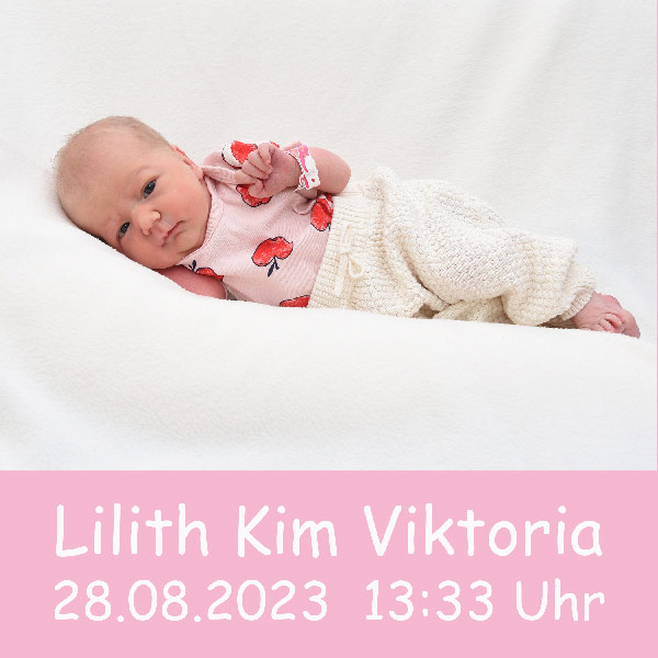 Baby Lilith Kim Viktoria