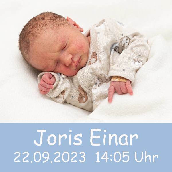 Baby Joris Einar