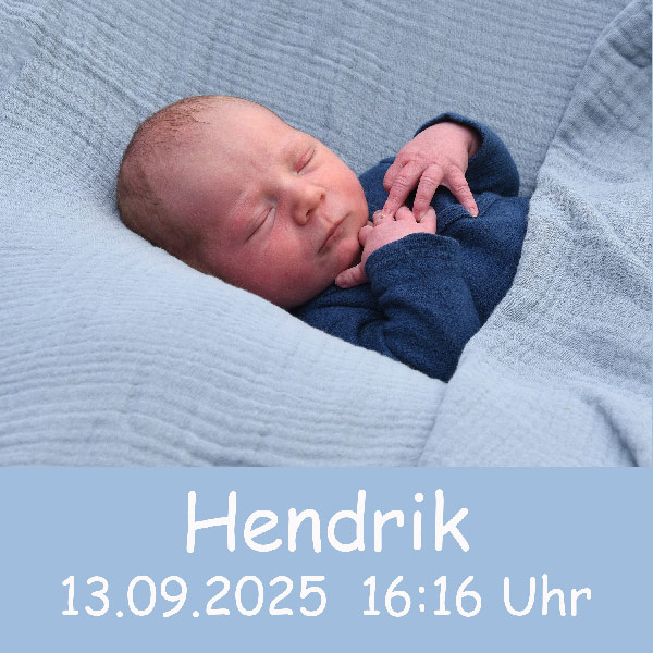 Baby Hendrik