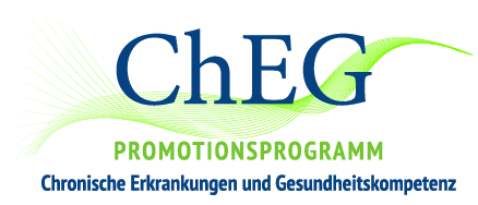 Logo des Promotionsprogramms Chronische Erkrankungen und Gesundheitskompetenz