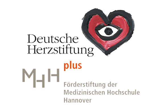 Copyright: Deutsche Herzstiftung, https://www.herzstiftung.de/; MHH Förderstiftung, https://www.mhh-plus.de/