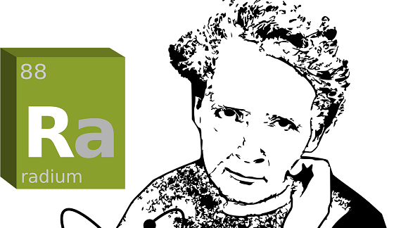 Bild Marie Sklodowska-Curie. copyright: OpenClipart-Vectors / pixabay Bild Marie Sklodowska-Curie. copyright: OpenClipart-Vectors / pixabay