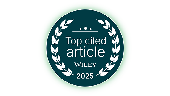 wiley-logo Top cited article 2025