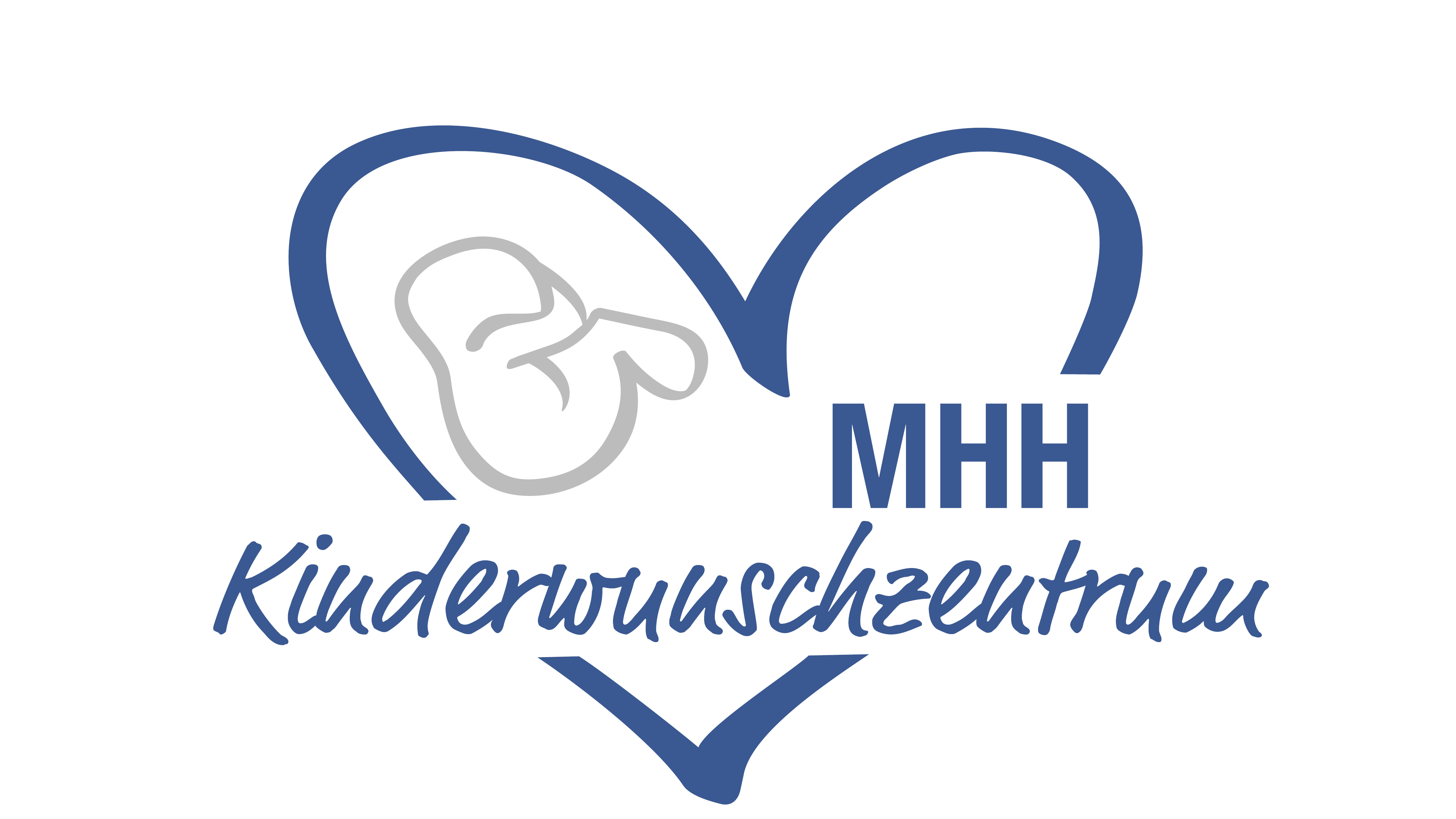 Logo MHH Kinderwunschzentrum - von Herz umschlossener Fötus