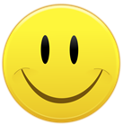 cartoon of smiling face