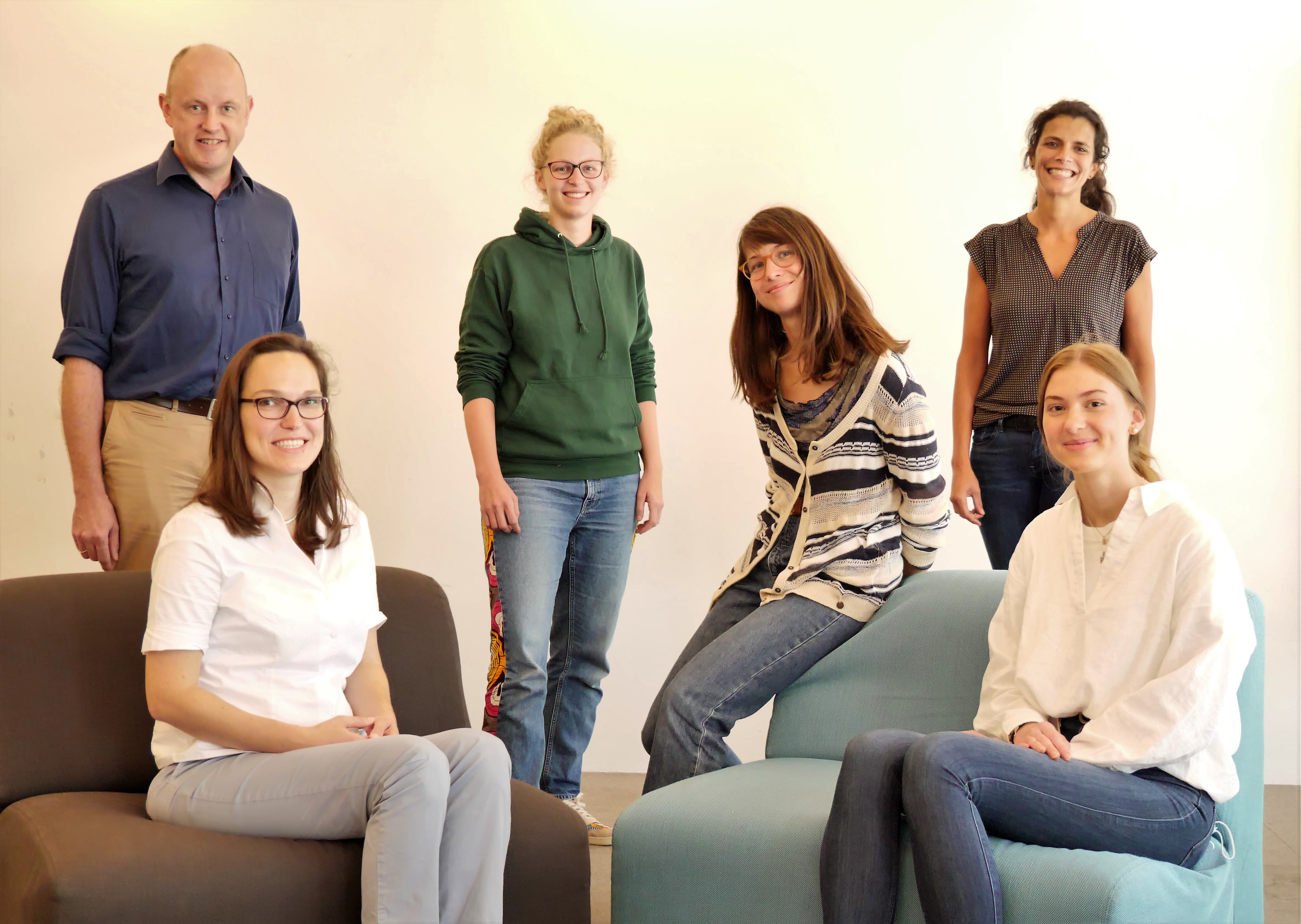 Foto Team MHH: v.l.n.r. Georg Behrens, Alexandra Jablonka, Marie Mikutein, Jacqueline Niewolik, Sandra Steffens, Laura Hetzel. Copyright J. Wilstermann