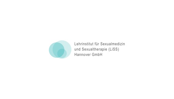 Logo des Lehrinstituts für Sexualmedizin und Sexualtherapie - Abkürzung als weißer Schriftzug mit umgdrehten I auf türkisem Untergrund