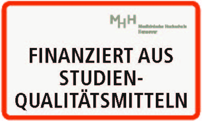 Aufkleber Finanziert aus Studienqualitätsmitteln