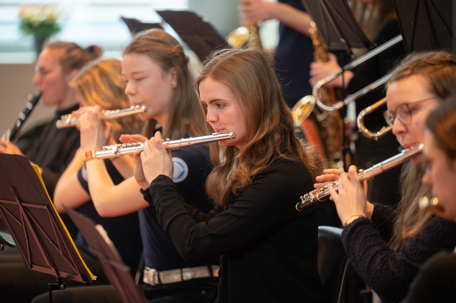 Flötistinnen der Big Band