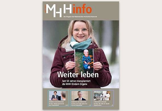 Titelbild der MHH Info über die Aktion "Schenke Mut: Erzähl Deine Geschichte!" Copyright: MHH/Kommunikation